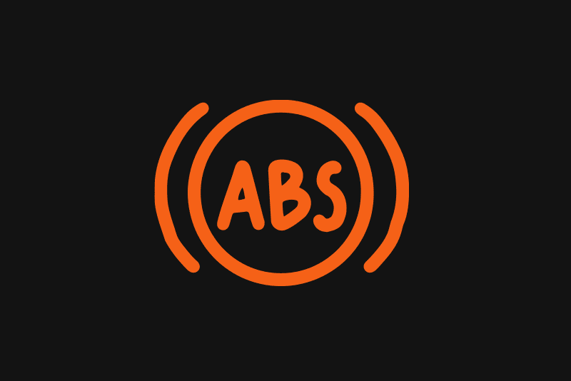 Voyant de dysfonctionnement de l'ABS