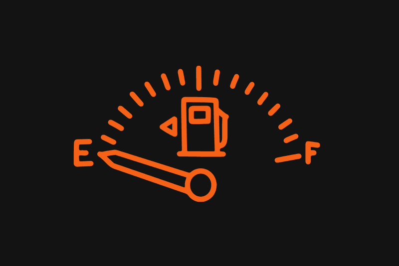 Voyant de niveau de carburant