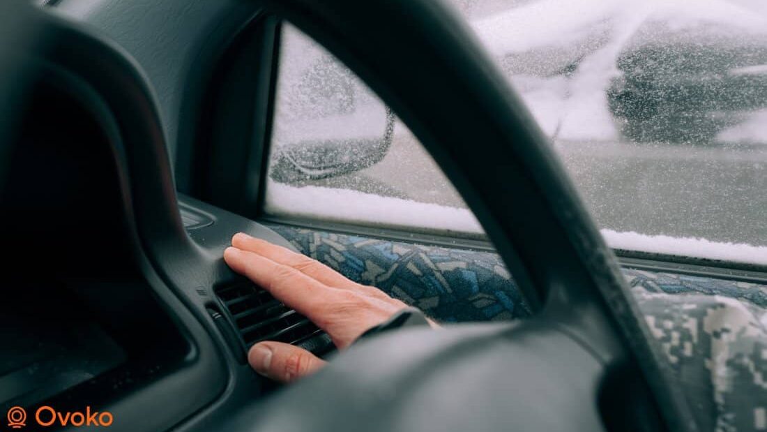 Chauffage dans voiture