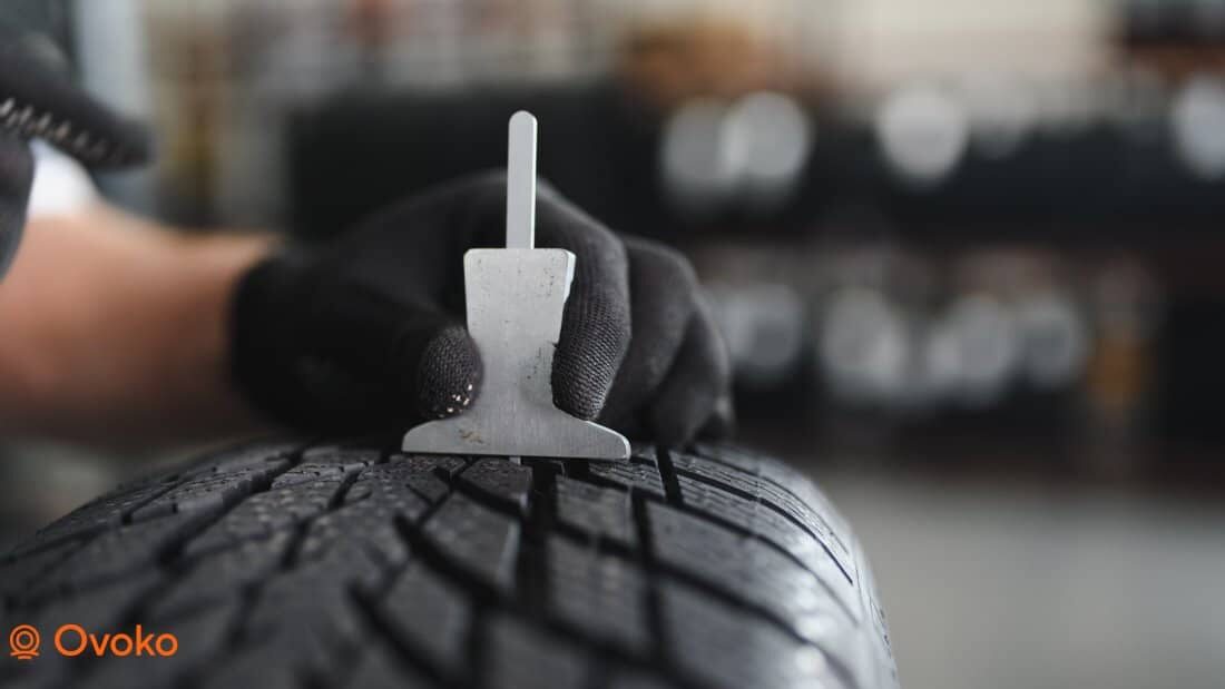 Témoin d'usure pneu : le localiser et le lire | Ovoko